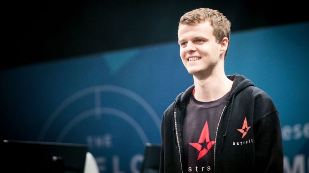 Andreas "Xyp9x" Hoyslet is the shooter for the Astralis CS team.