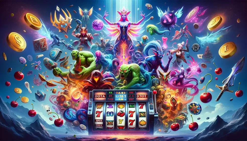 Online slots with a Dota 2 theme