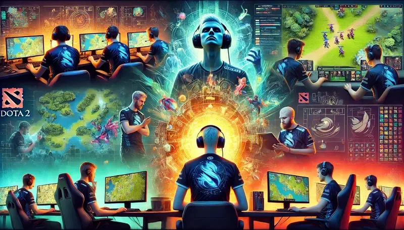 Phasen der Dota 2-Turniervorbereitung