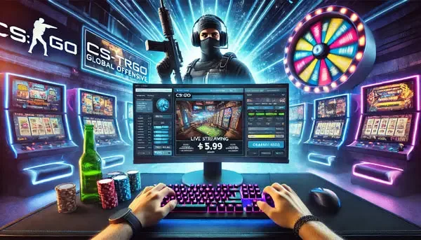 CS:GO streamers promoting gambling