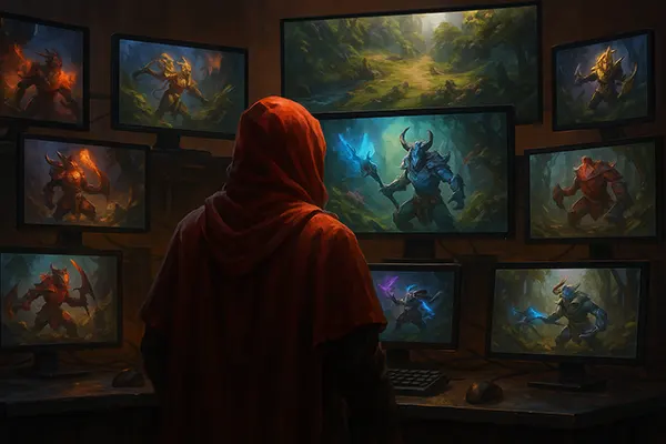 Fantasy Helden Szene